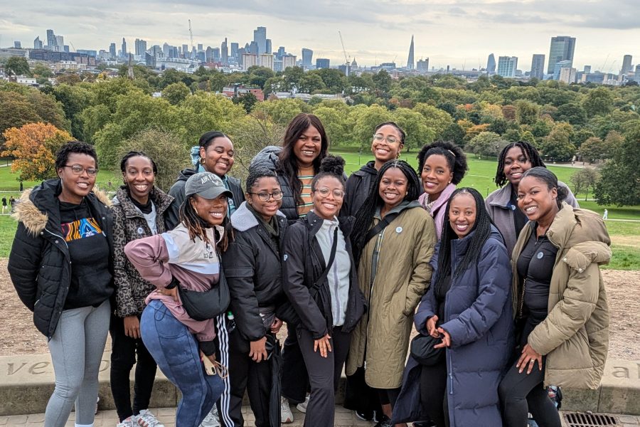 Fly Girl Collective walking coaching event